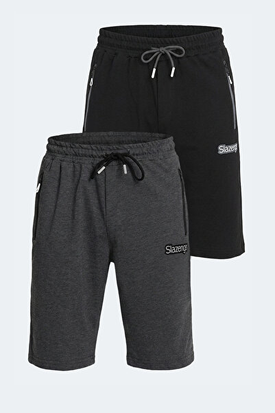 Slazenger Nagi in 2-Piece Set Men's Black - Dark Gray Shorts