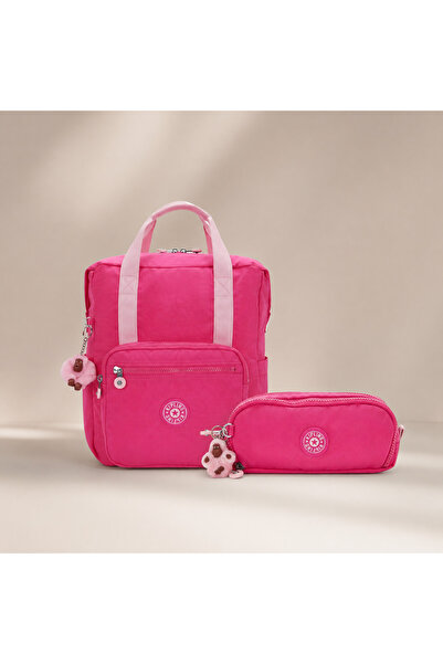 Kipling Girl's School Bag Set of 2 (Bag and Pen Holder) Kpsetkpki985064