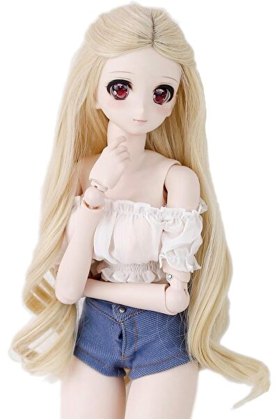 Linfairy شعر مستعار للدمى BJD مقاس 8-9 بوصة فقط، شعر مستعار للدمى SD DZ DD DO...