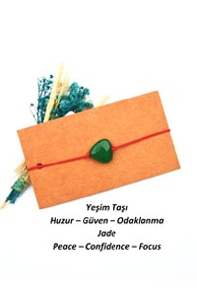 Stoneage Jade Natural Stone Bracelet - Red -