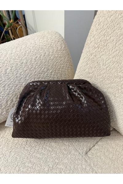 STİL SİDELYA Burslu Knitted Pattern Hand and Shoulder Bag