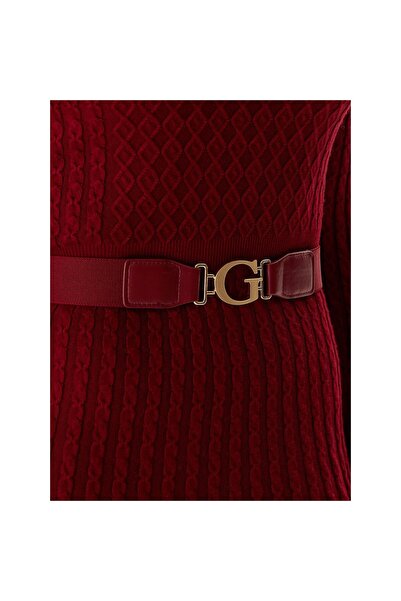 Guess Rochie tricotată de damă W5BK68Z2YJ2 Roșu