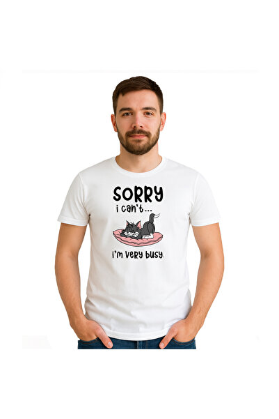 Fruit of the loom Tricou barbat. Scuze, nu pot, am o mulțime de lucru.