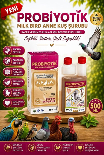 PROBİYOTİK MILK BIRD ANNE KUŞ ŞURUBU – 500 ML