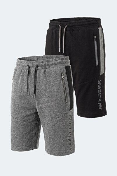 Slazenger Nikon I 2-Piece Set Men's Black - Dark Gray Shorts