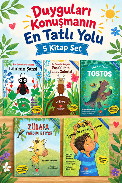 The Kitap Duyguları Konuşmanın En Tatlı Yolu 5 Kitap Seti