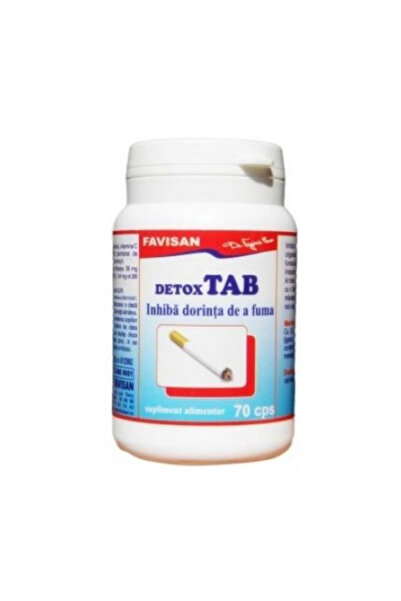 Favisan Detoxtab Favisan, 70 capsule