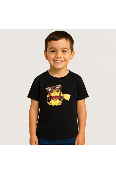 Fruit of the loom Tricou copii Pikachu detectiv