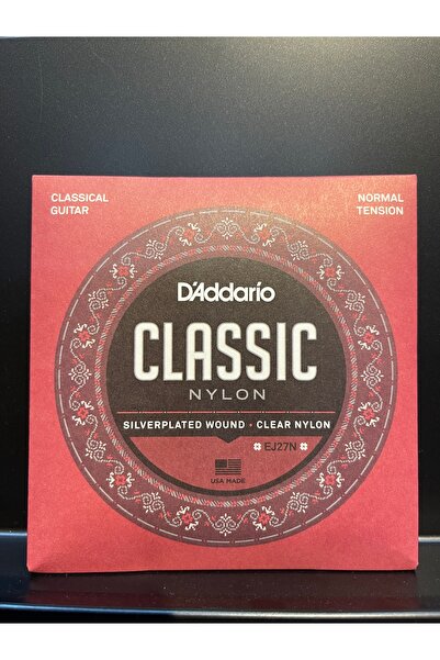 Daddario D’Addario Klasik Gitar teli EJ27N (mızrap hediyeli)
