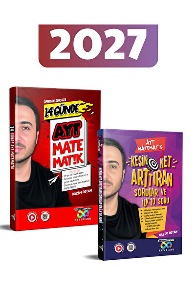 2027 AYT Matematik Seti (14 Günde AYT Matematik - AYT Kesin Net Arttıran)
