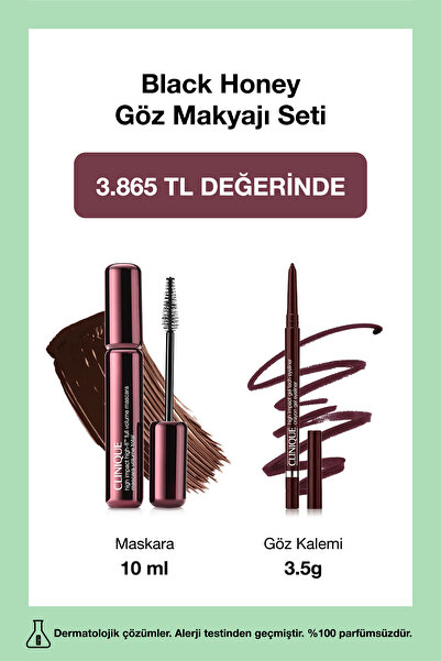 Clinique Black Honey Göz Makyajı Seti