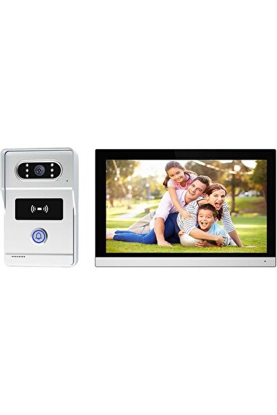 CRONY Wired Video Doorbell Intercom, 7-inch HD Camera Touch Screen, 1080P Dis...