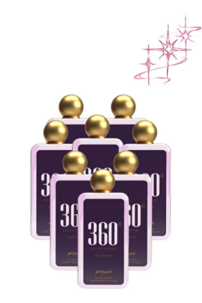 Faan 8 قطع عطر 360 بور فام 100 مل