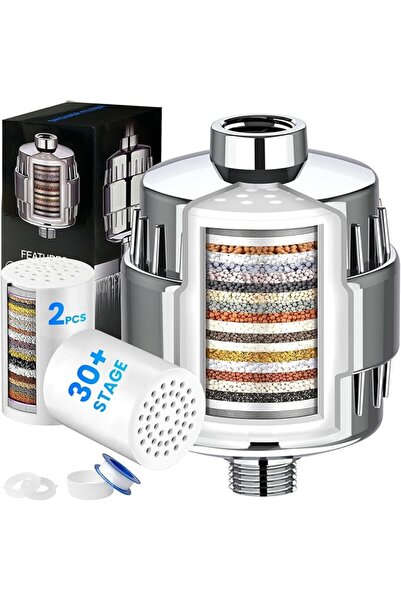 Naxifly 30 Stage Shower Filter, Shower Filter, Shower Head Filter for Hard Wa...