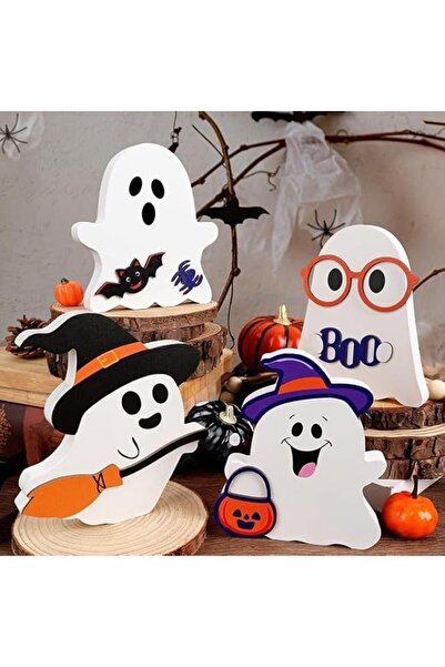 BOOMBOOMBOOM Cute Halloween Decorations Indoor - Halloween Decor/Ghost Decor,...