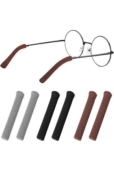 Hannea ®   3 أزواج من أغطية الأذن المضادة للانزلاق للنظارات، أغطية ناعمة محبو...