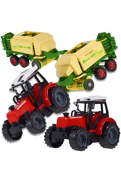 Skleplolki Tractor agricol cu presă de balotat și propulsie