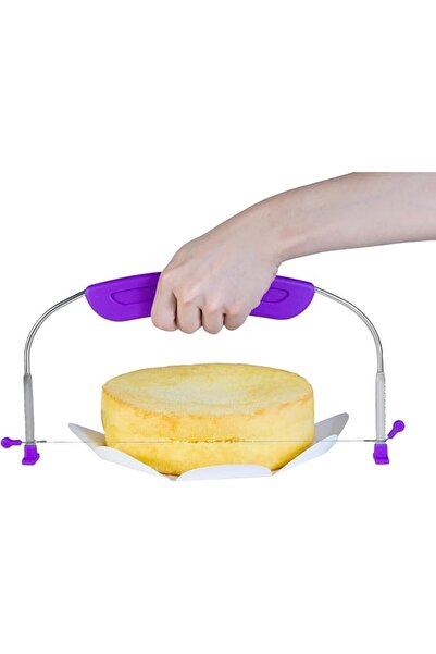 GENERAL Adjustable Cake Cutter/Slicer/Leveler, 9 Different Heights, Premium F...
