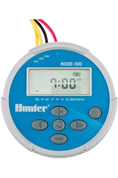 Hunter وحدة تحكم بالبطارية NODE100 NODE-100 من Industries Sprinkler مع صمام ك...
