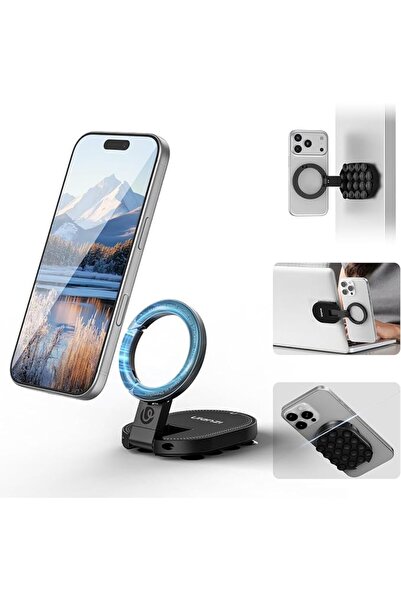 ULANZI Select حامل هاتف مغناطيسي ثلاثي الوظائف من ULANZI MA39 لـ MagSafe، بزا...
