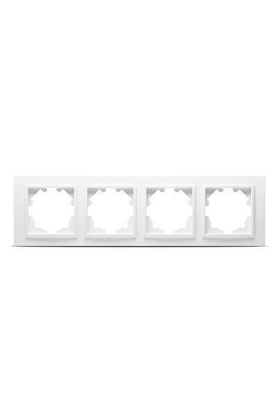 Danex Frame 4 Posts White Matt Zena -, DANEX, White