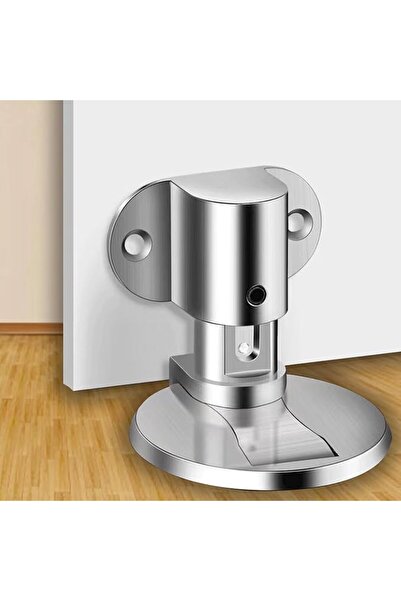 Yelajoy Silver Magnetic Door Stopper, Adjustable Catch, Invisible Floor Doors...