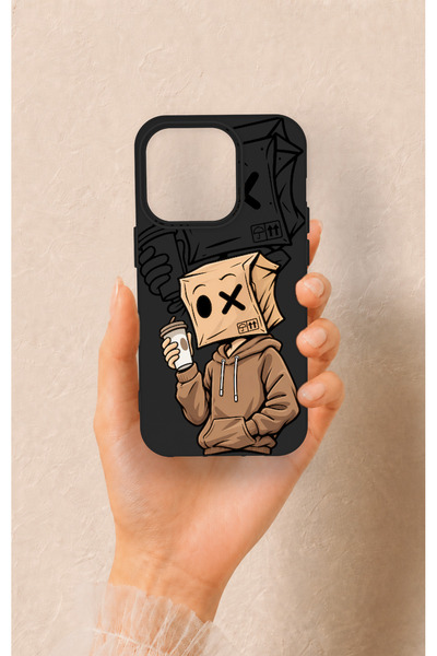 Vip Case حافظة سيليكون بنمط Coffee Break متوافقة مع هاتف iPhone 14 Pro