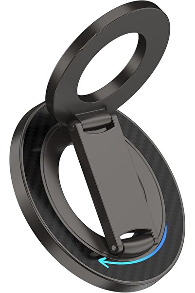 AILKIN Double Magnetic Phone Holder Grip, Universal MagSafe Kickstand Stand