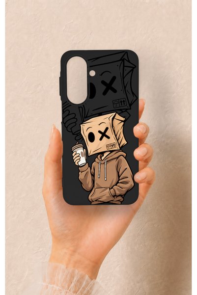 Vip Case Samsung A27 Compatible Coffee Break Patterned Silicone Case