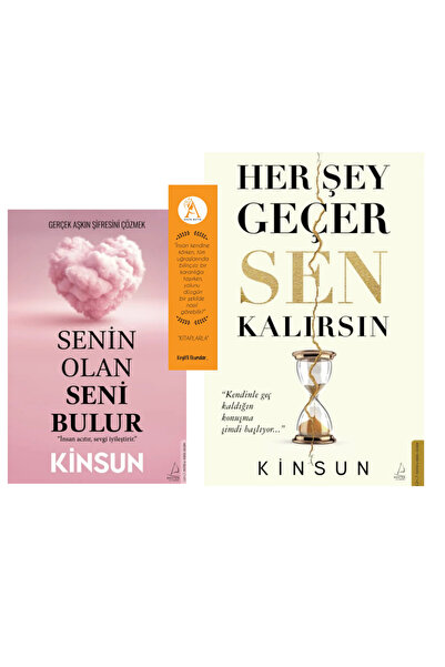 Destek Yayınları Senin Olan Seni Bulur / Her Şey Geçer Sen Kalırsın / / 2 KİT...