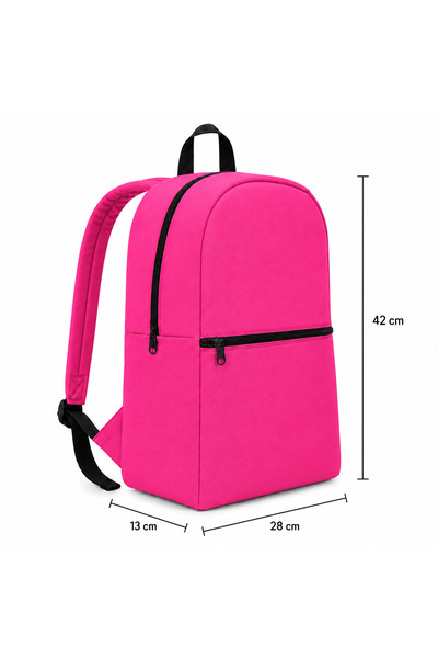 Classone XYZ S10 Eko Serisi XYZ-S16 Unisex, Okul, Sırt Çantası - Pembe
