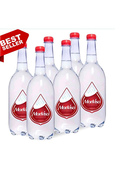 MONVISO Sparkling Mineral Water (6 x 1 L) x 3