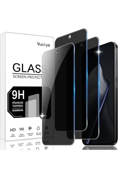 GENERAL 3 قطع واقي شاشة للخصوصية متوافق مع شاومي 15T/15T Pro/17T Pro، فيلم حم...