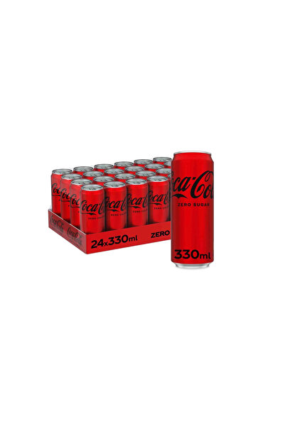 Coca-Cola Zero Carbonated Soft Drink Can 330 ml x 2