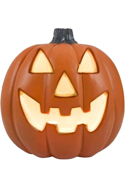Smiffys Halloween Magic Light Pumpkin Decoration 32cm x 30cm