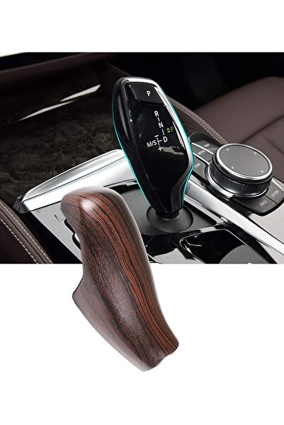Generic Gear Shift Knob Cover Trim, ABS Chrome, Fit for BMW 5/6/7 Series G30 ...