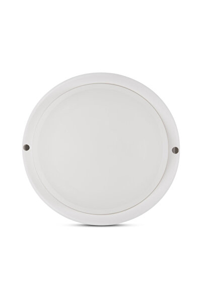 Danex Corp Bat LED Στρογγυλό Μικρό Λευκό Ip65 18W 4000k Διαχυτήρας Οπάλ -, No...