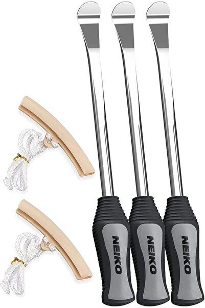 NEİKO 20600A Tire Spoon Lever Set | 5 Piece | Tire Repair | 11 1/2" Hardened ...