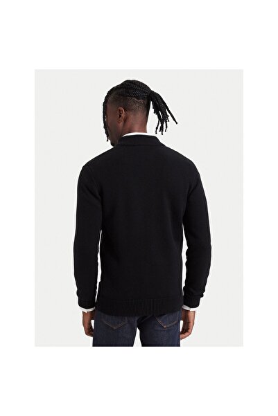 Karl Lagerfeld Cardigan bărbătesc 655029 564308 Negru