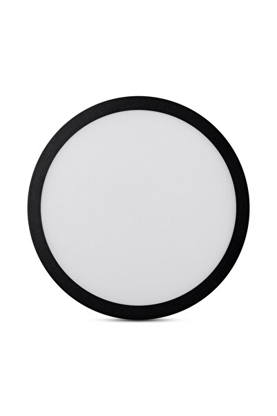 Danex Μίνι μαύρο στρογγυλό πάνελ LED 20W 6400K IP40 -, Novelite, μαύρο
