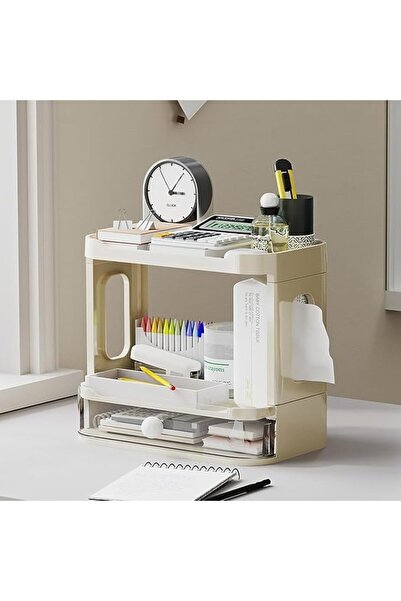 Tazweeq 2-Tier Countertop Organizer, Storage Rack for Desk, Kitchen, Bathroom...