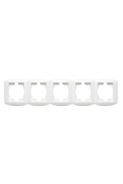 Danex Frame 5 Posts White Zirve -, DANEX, White