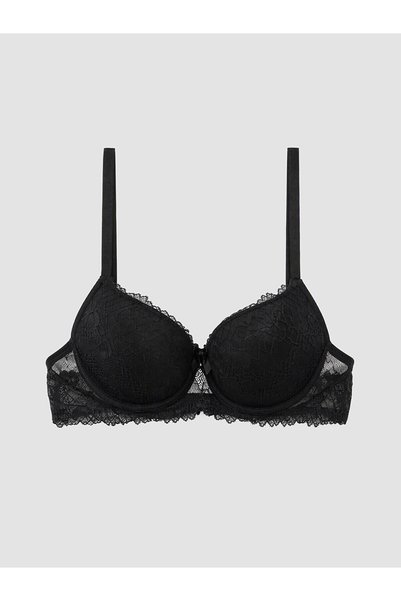 LC Waikiki Lcw Dream Black Lace Women's Bra with Nevavm Difference