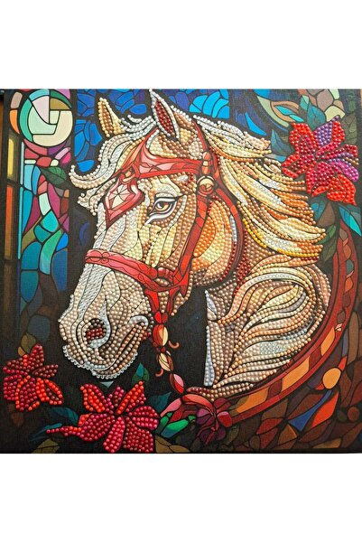 iğne izi طقم تطريز بالألماس 5D مقاس 35×35 سم - مجموعة الرسم بالألماس - طقم DI...