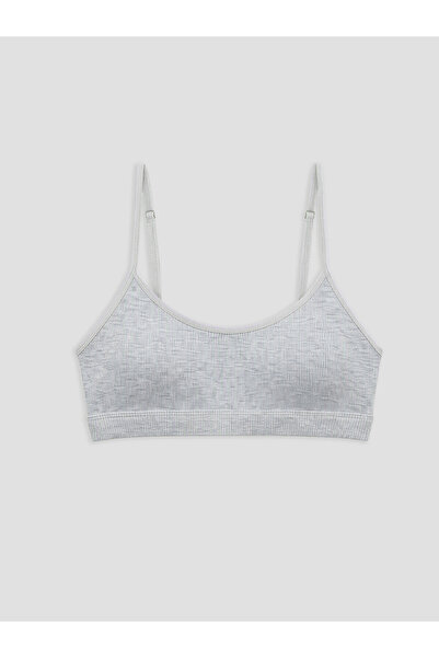 LC Waikiki Lcw Young Gray Ribana Women's Bustier with Nevavm Difference