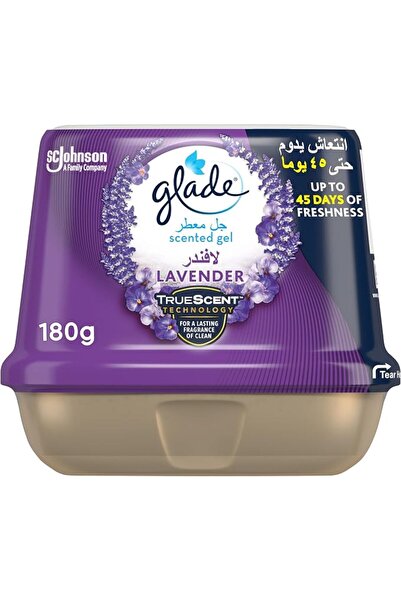 Glade معطر جو جل معطر للمنزل - معطر غرف برائحة اللافندر يدوم طويلاً وعطر منزلي