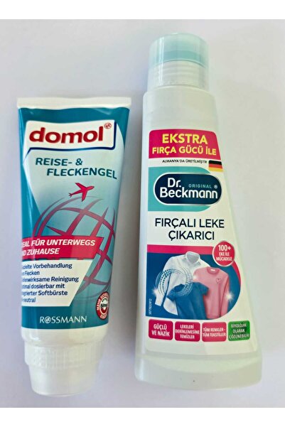 DOMOL Leke Çıkarıcı Jel 200 Ml + Dr Beckmann Fırcalı Leke Cıkarıcı 250 Ml