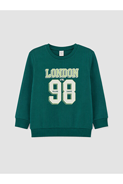 LC Waikiki Printed Thick Boys' Sweatshirt