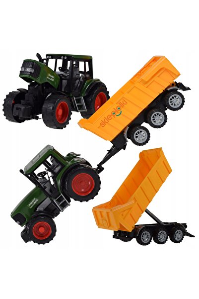 Skleplolki Tractor agricol cu remorcă basculantă și piese mobile