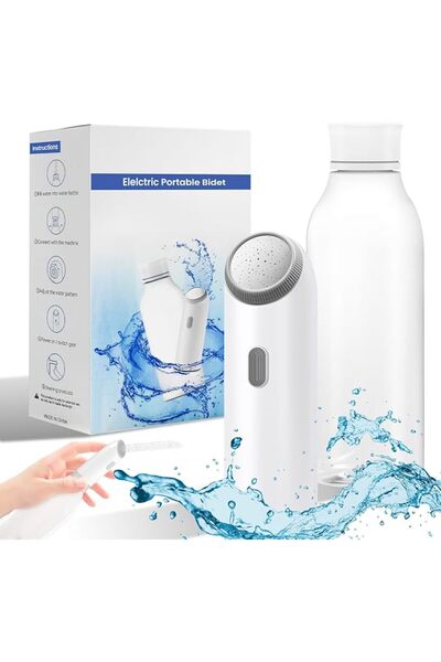 Hulami Portable Travel Bidet - شطاف المسافر USB-C Rechargeable Pocket Shattaf...